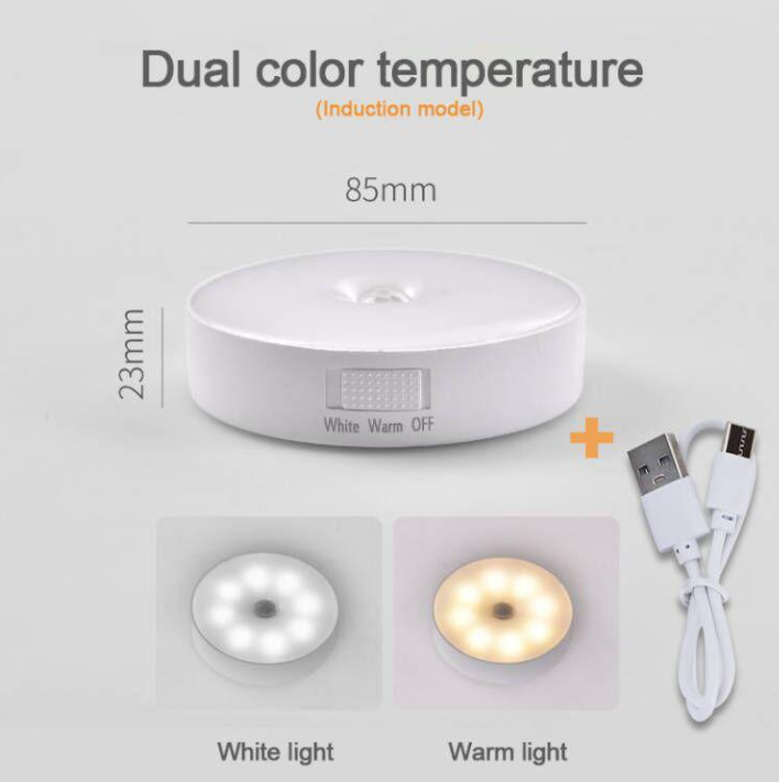 Luzes LED Inteligentes com Sensor de Corpo Humano
