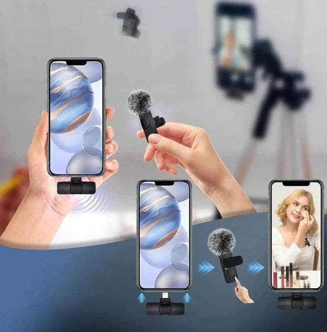 iPhone Microfone Sem Fio