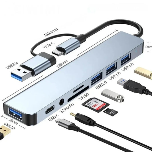 Porta Usb 8 em 1