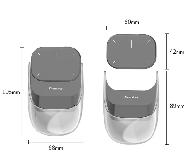 SmartDot: Touchpad AI sem fio e AirMouse