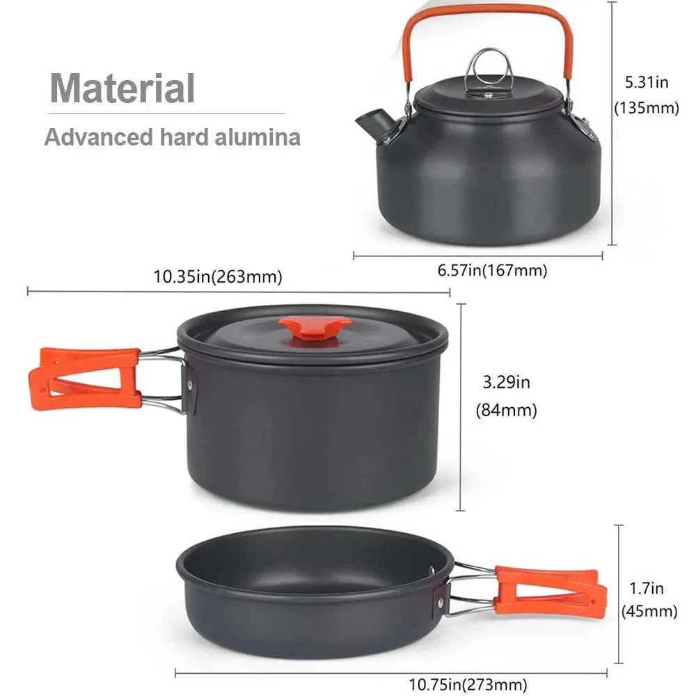 Conjunto de Cozinha para Acampamento