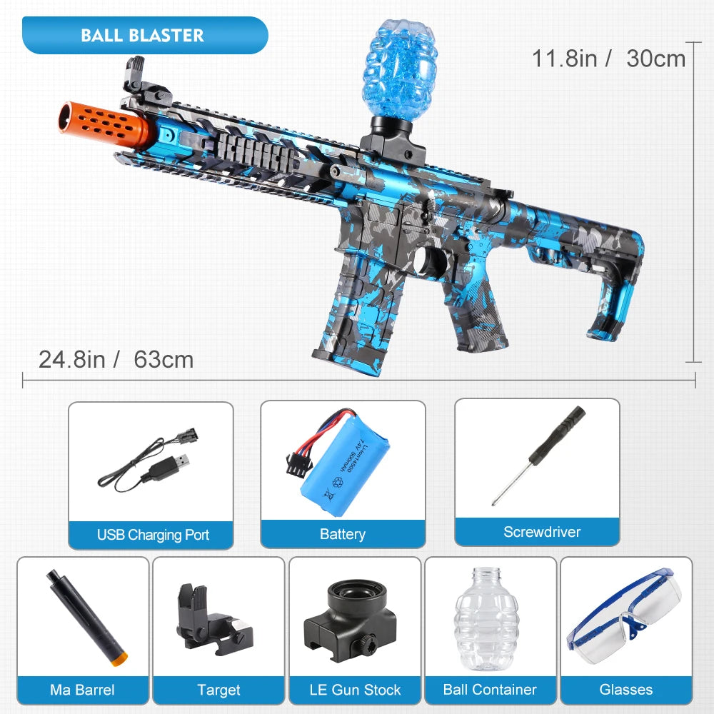 Brinquedos de Arma Elétrica Recarregáveis e Automáticos