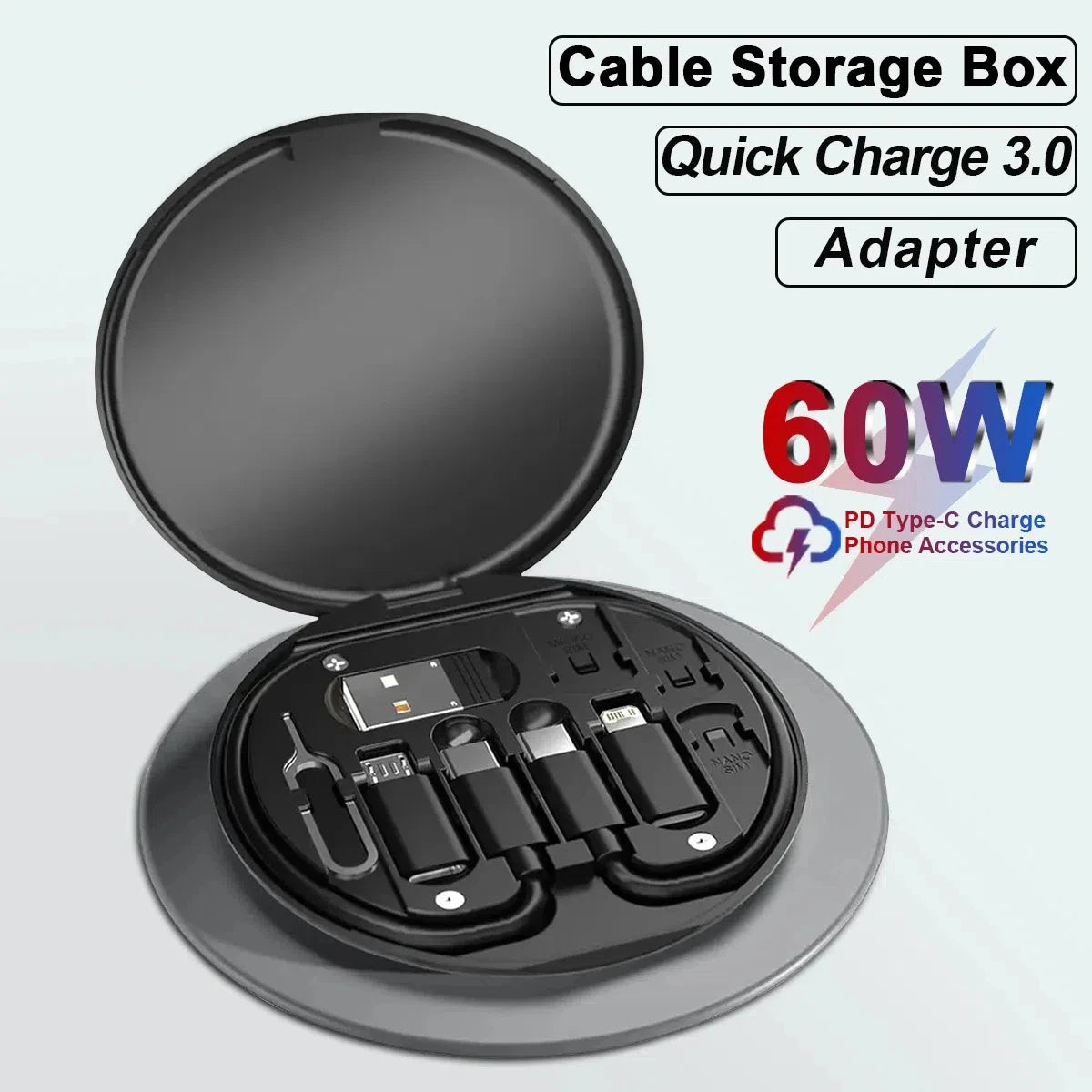 Conjunto de Cabos de Dados USB