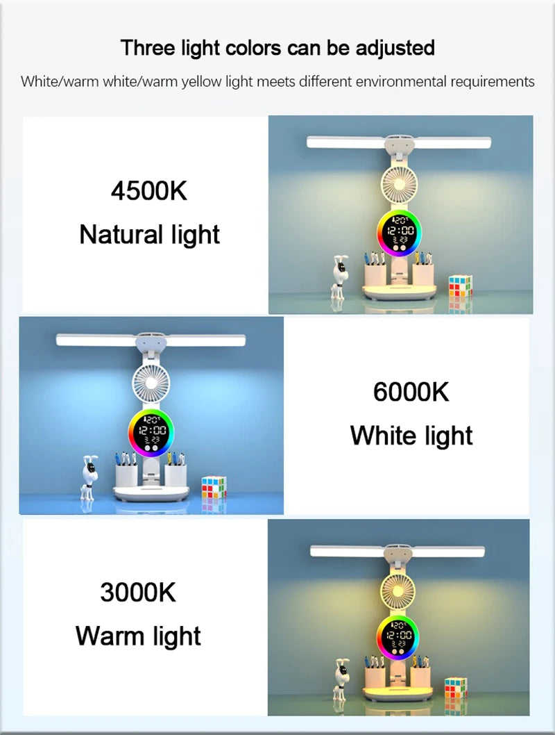 Luminária de Mesa LED Recarregável