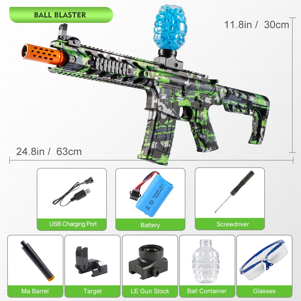 Brinquedos de Arma Elétrica Recarregáveis e Automáticos