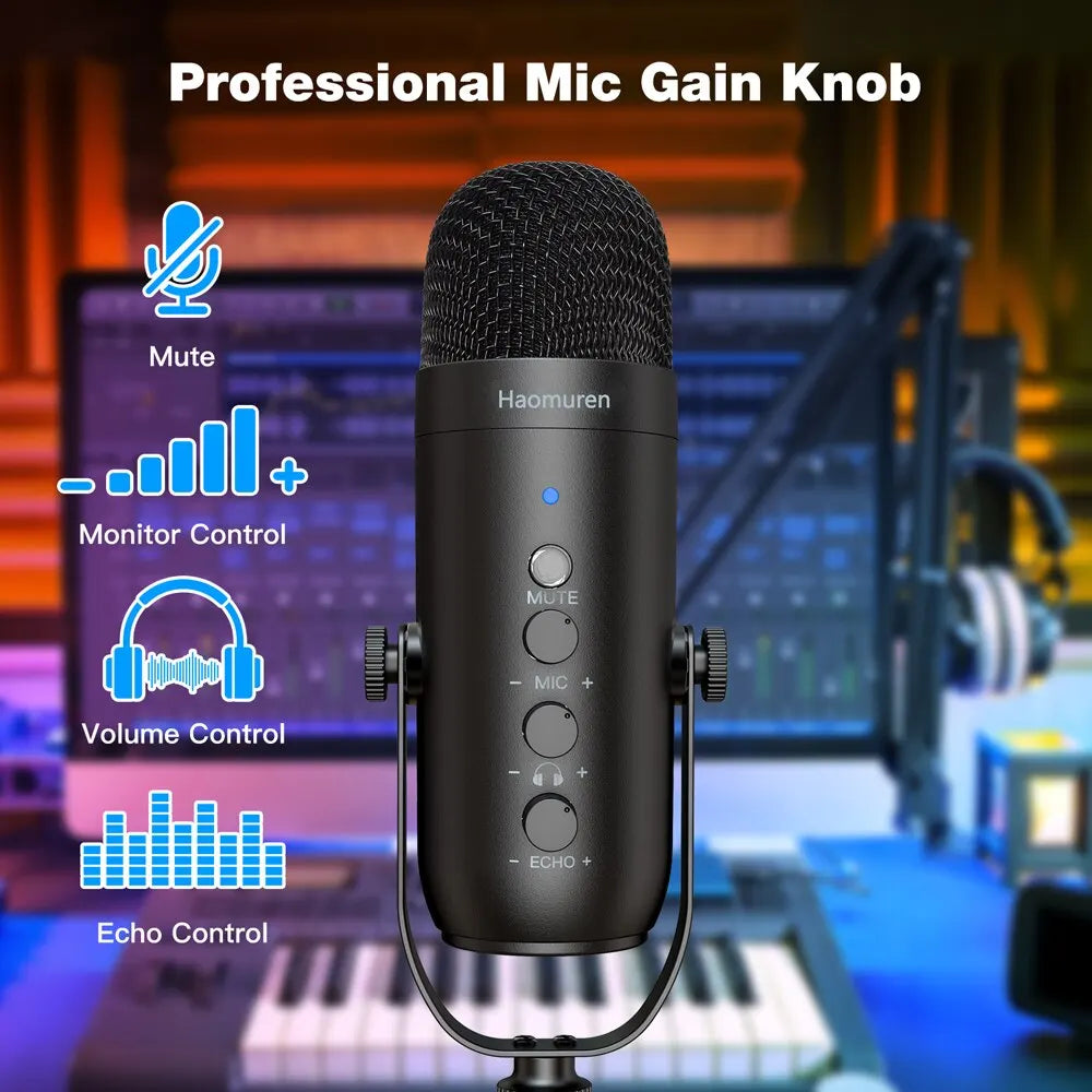 Podcast Pc Microfone Estúdio