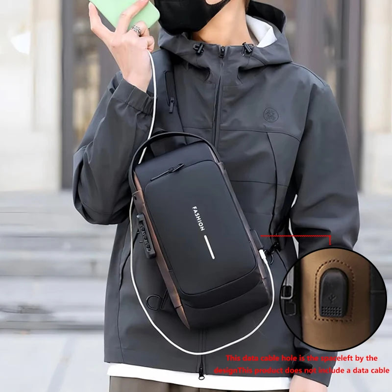 Bolsa de peito Antifurto Masculina