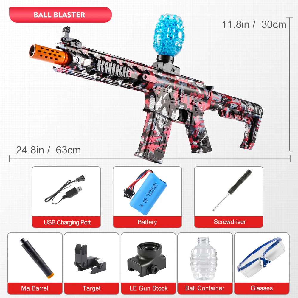 Brinquedos de Arma Elétrica Recarregáveis e Automáticos