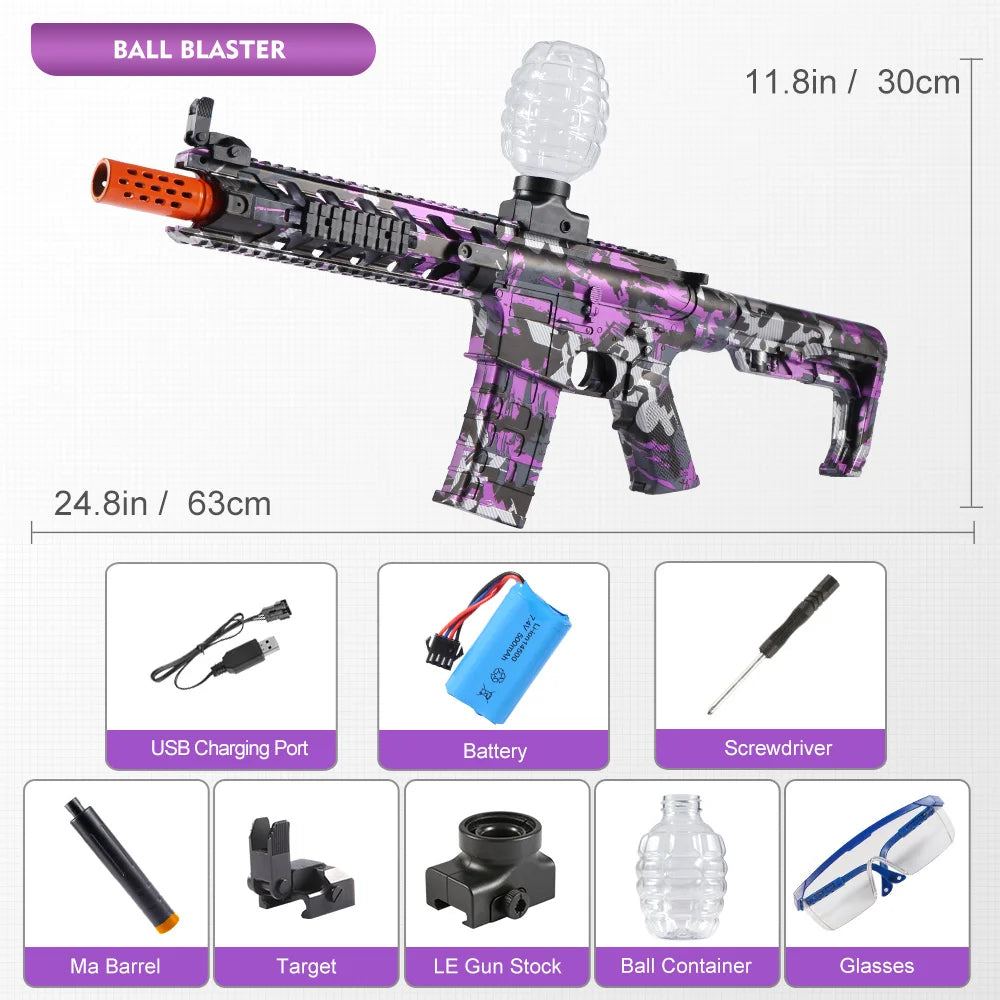 Brinquedos de Arma Elétrica Recarregáveis e Automáticos