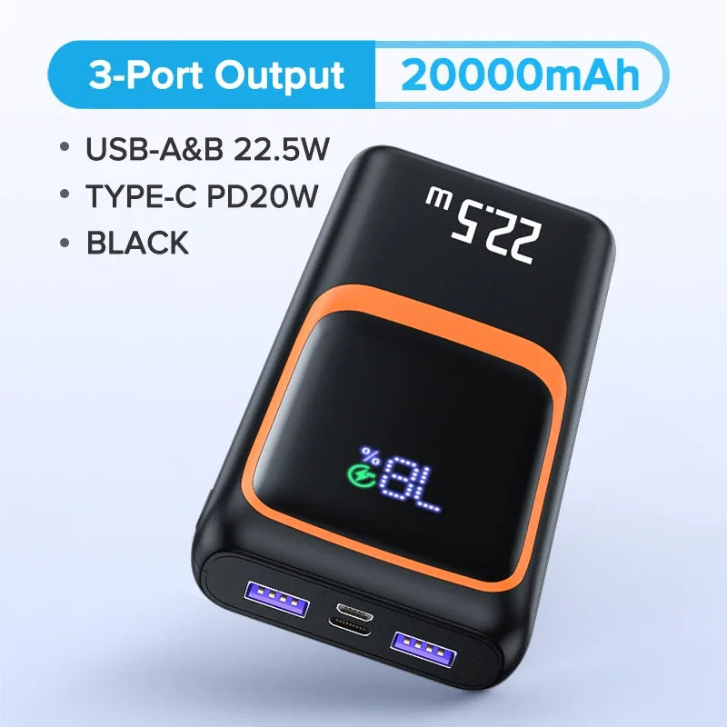 Power Bank  20000mah externo 22.5w