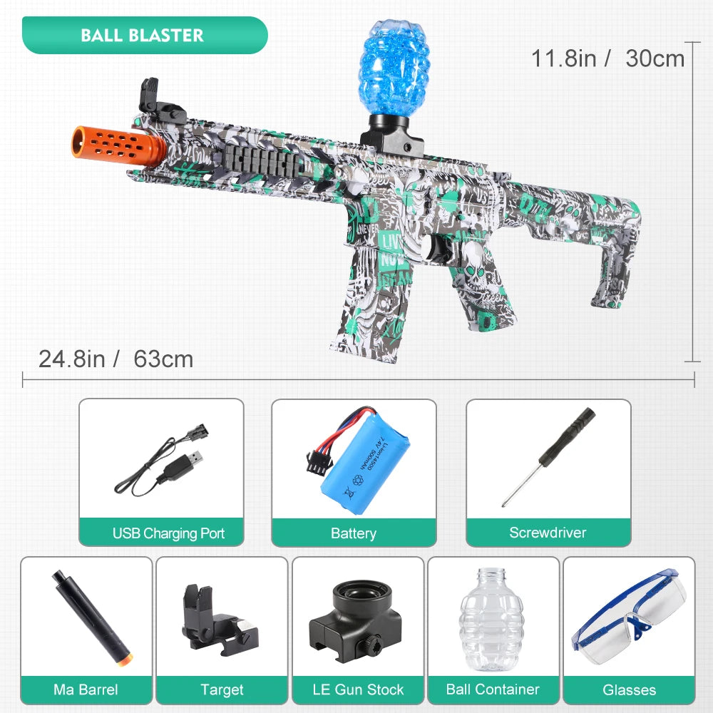 Brinquedos de Arma Elétrica Recarregáveis e Automáticos
