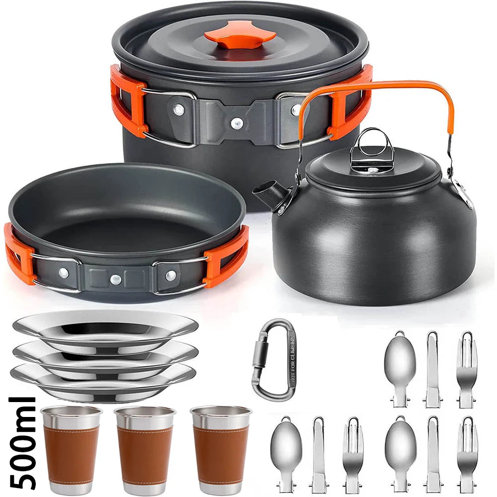 Conjunto de Cozinha para Acampamento