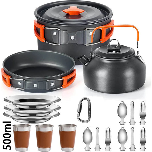 Conjunto de Cozinha para Acampamento