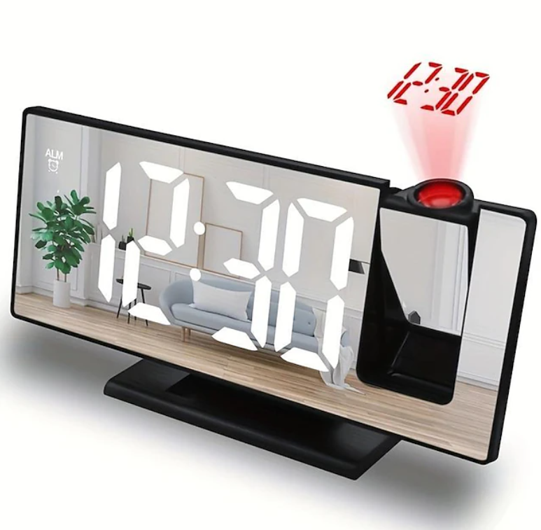 Despertador de Projeção Multifuncional