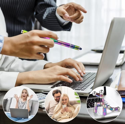 Caneta Magnética  Multifuncional Deformável