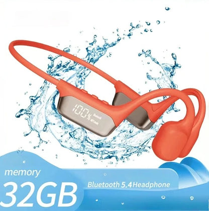 Condução óssea bluetooth 5.4 sem fio Esporte