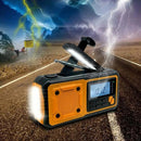 Portátil de Emergência Rádio Energia Solar