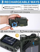 Rádio de Alarma Solar de Emergencia