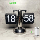 Relógio  com Giro de Página de Tempo