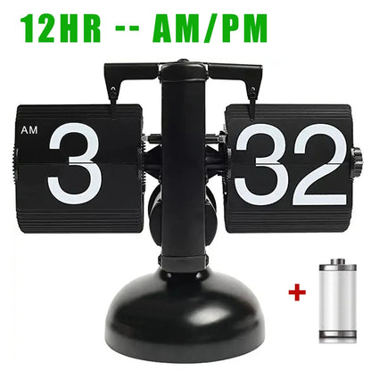 Relógio  com Giro de Página de Tempo