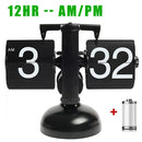 Relógio  com Giro de Página de Tempo