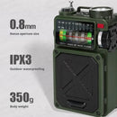 Rádio de Alarma Solar de Emergencia