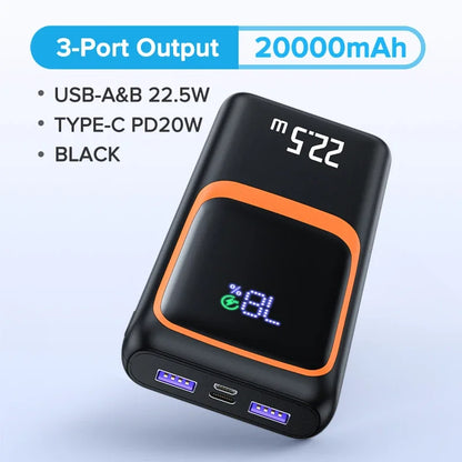 Power Bank  20000mah externo 22.5w