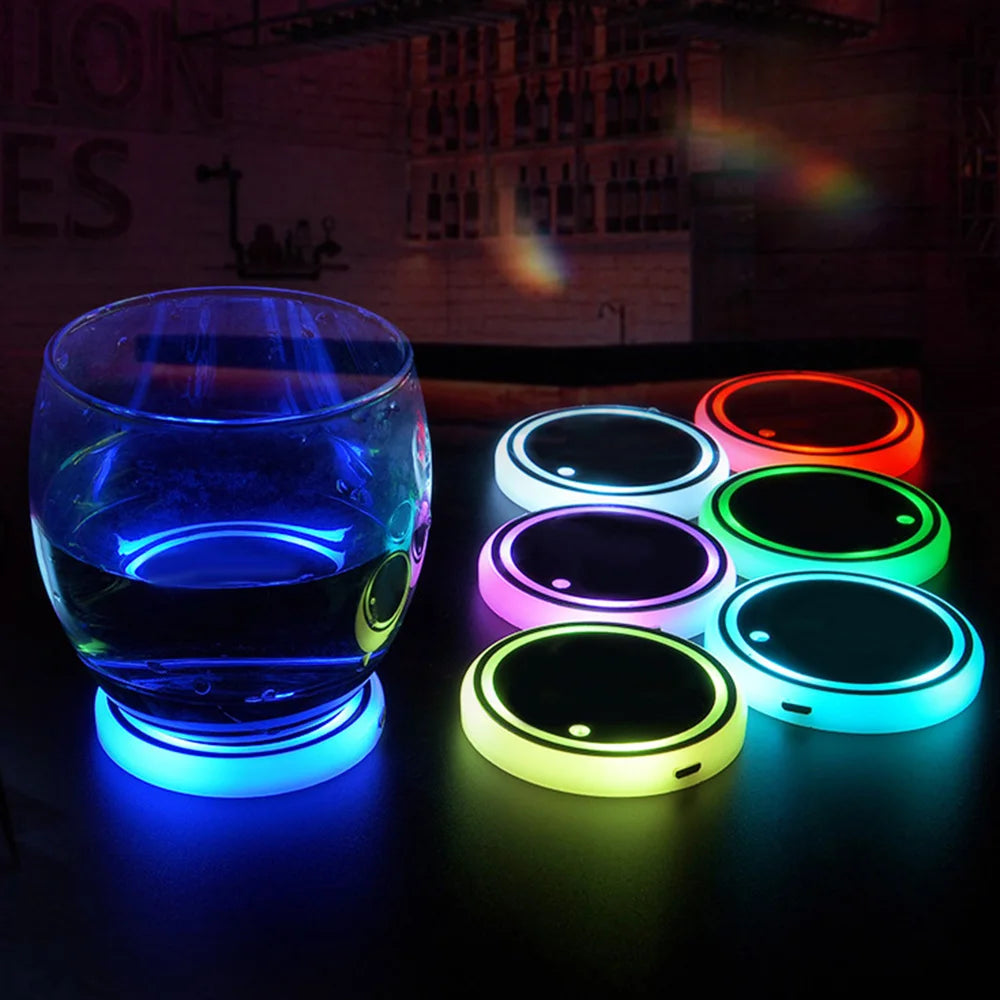 Suporte de Copo tapetes de Luz