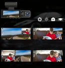 Caméra véiculaire 1080p Wi-Fi avec double lecture