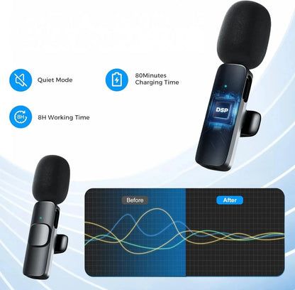 iPhone Microfone Sem Fio