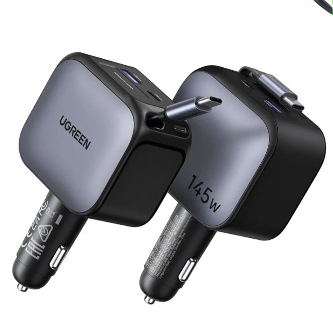 Carregador de carro 3 USB Carregamento Rápido