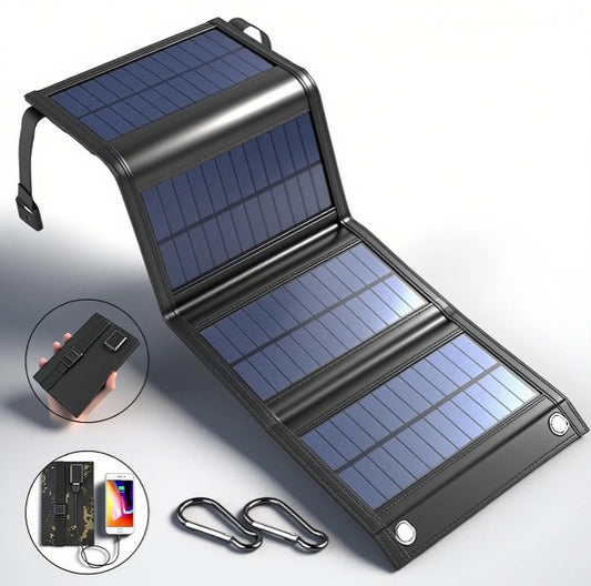 Painel Solar Dobrável de 4 Dobras, 100w
