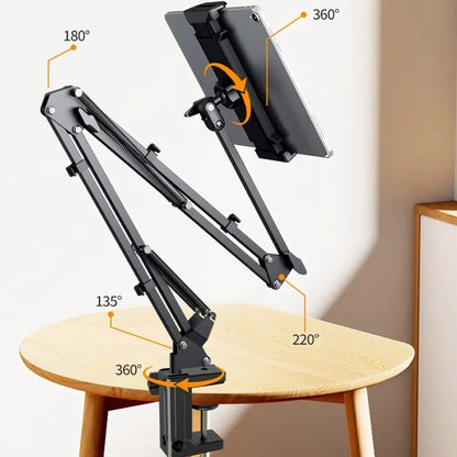 Suporte para Tablet de Braço Longo 360 graus